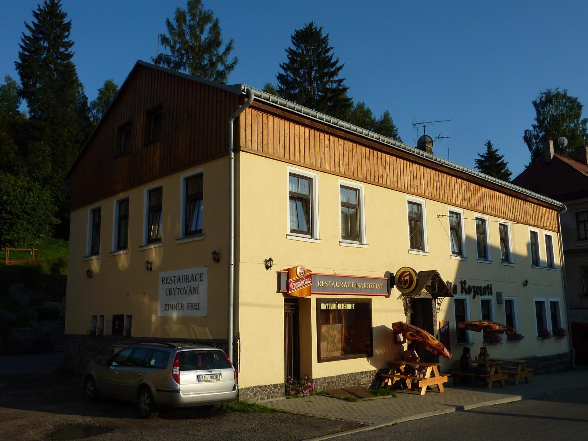 Penzion Na Rozcestí Janov nad Nisou Exterior foto